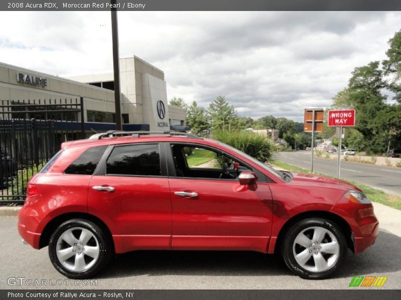 Moroccan Red Pearl / Ebony 2008 Acura RDX