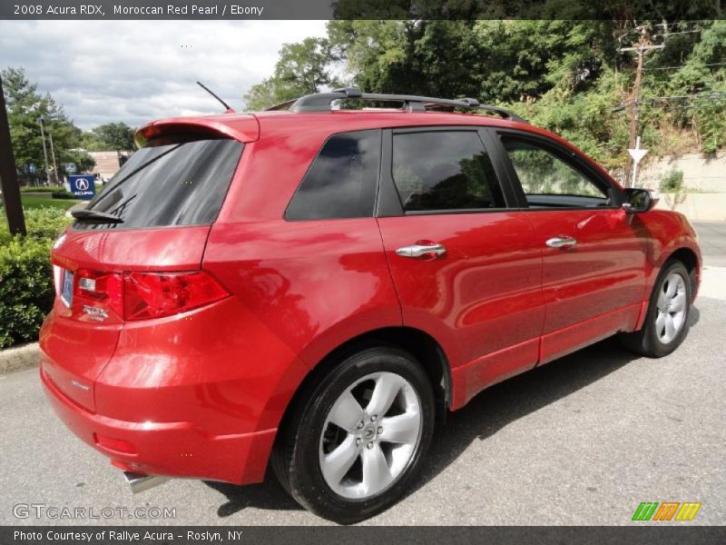Moroccan Red Pearl / Ebony 2008 Acura RDX