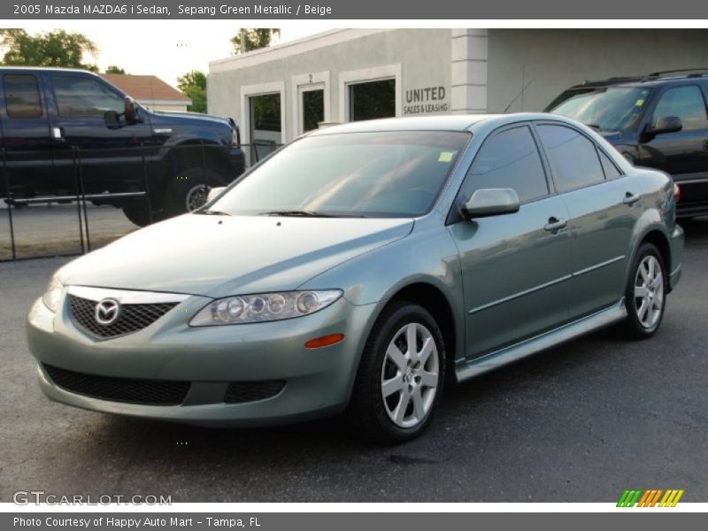 Sepang Green Metallic / Beige 2005 Mazda MAZDA6 i Sedan