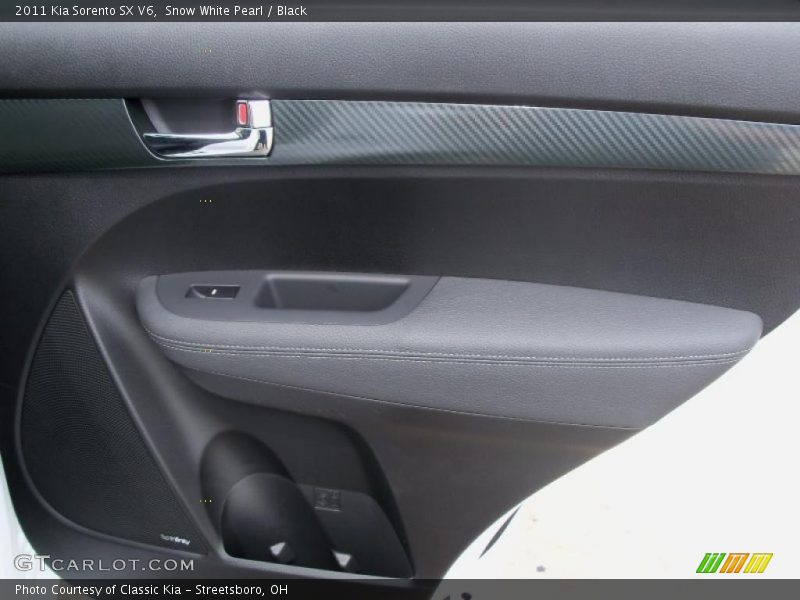 Snow White Pearl / Black 2011 Kia Sorento SX V6