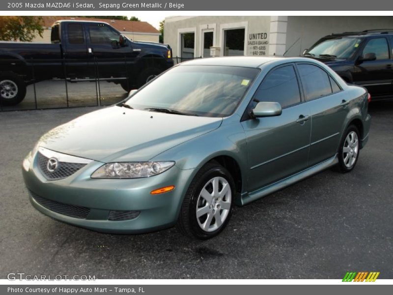 Sepang Green Metallic / Beige 2005 Mazda MAZDA6 i Sedan