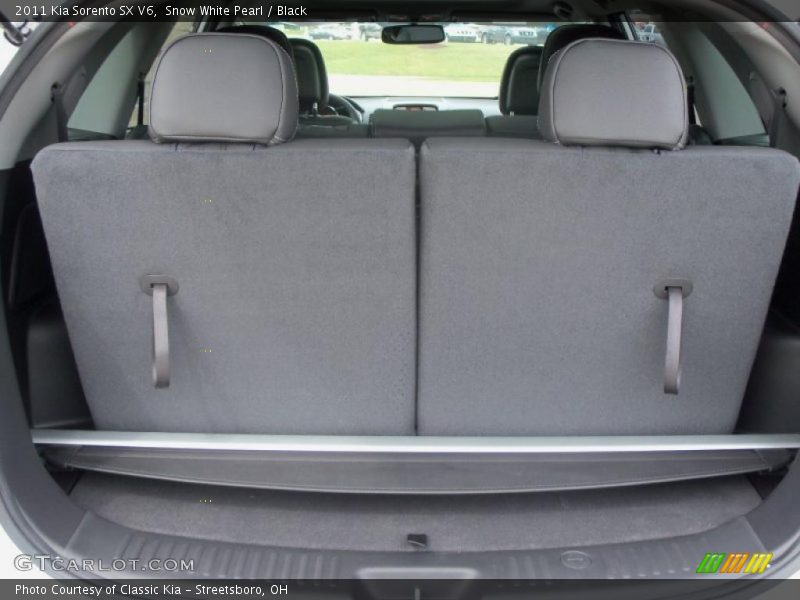 Snow White Pearl / Black 2011 Kia Sorento SX V6