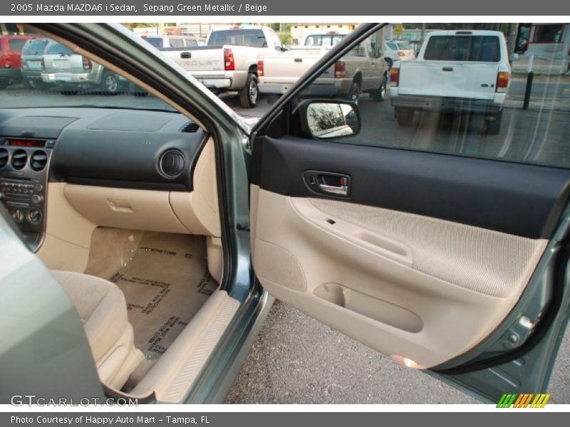 Sepang Green Metallic / Beige 2005 Mazda MAZDA6 i Sedan