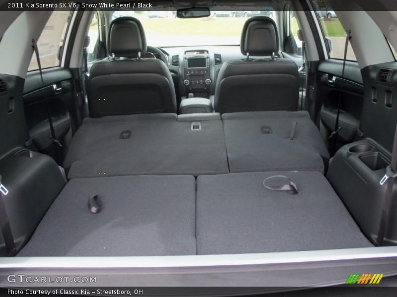 Snow White Pearl / Black 2011 Kia Sorento SX V6