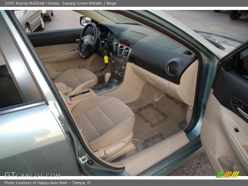 Sepang Green Metallic / Beige 2005 Mazda MAZDA6 i Sedan