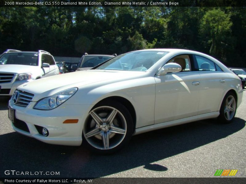 Diamond White Metallic / Cashmere Beige 2008 Mercedes-Benz CLS 550 Diamond White Edition