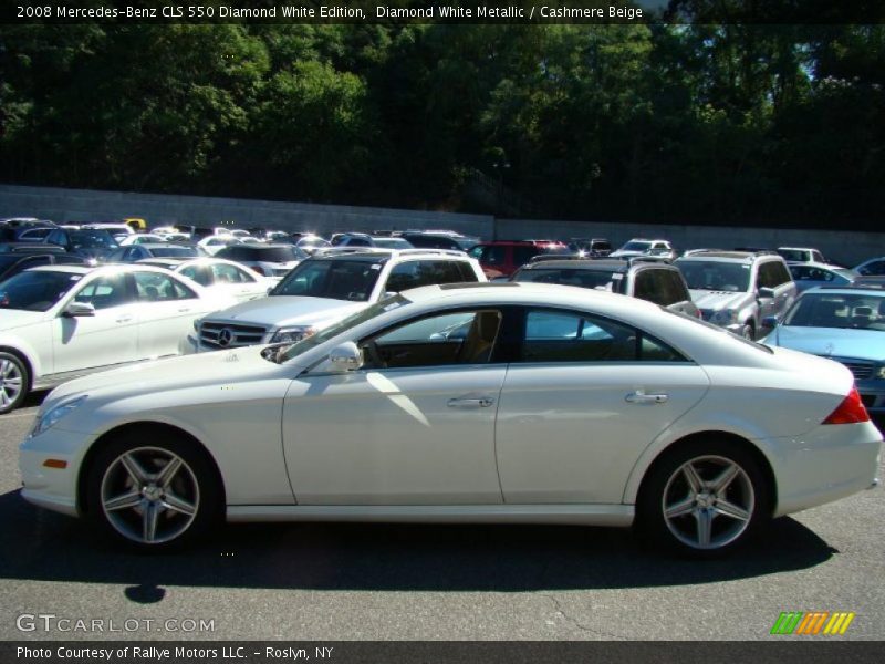 Diamond White Metallic / Cashmere Beige 2008 Mercedes-Benz CLS 550 Diamond White Edition