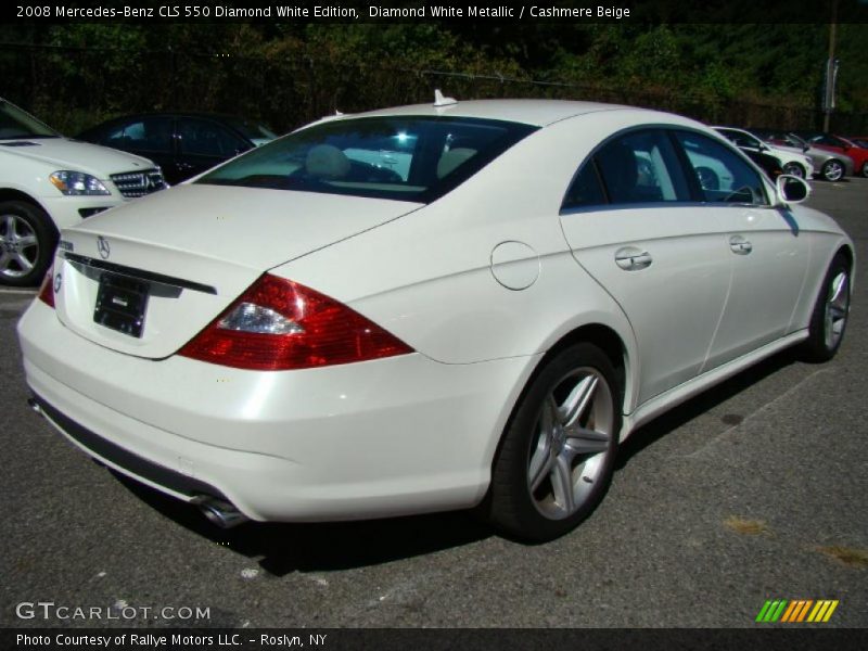 Diamond White Metallic / Cashmere Beige 2008 Mercedes-Benz CLS 550 Diamond White Edition