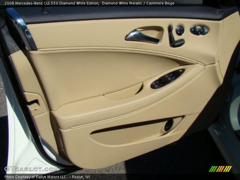 Diamond White Metallic / Cashmere Beige 2008 Mercedes-Benz CLS 550 Diamond White Edition