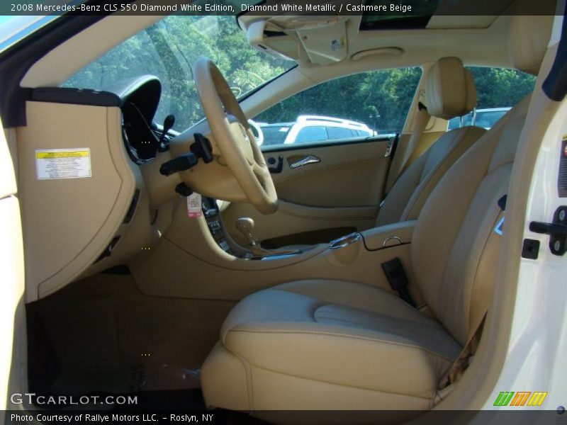 Diamond White Metallic / Cashmere Beige 2008 Mercedes-Benz CLS 550 Diamond White Edition