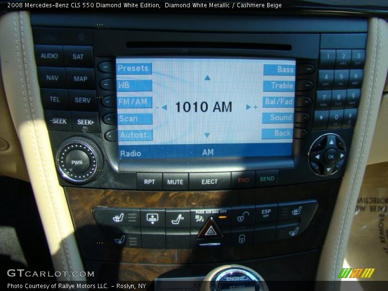 Diamond White Metallic / Cashmere Beige 2008 Mercedes-Benz CLS 550 Diamond White Edition