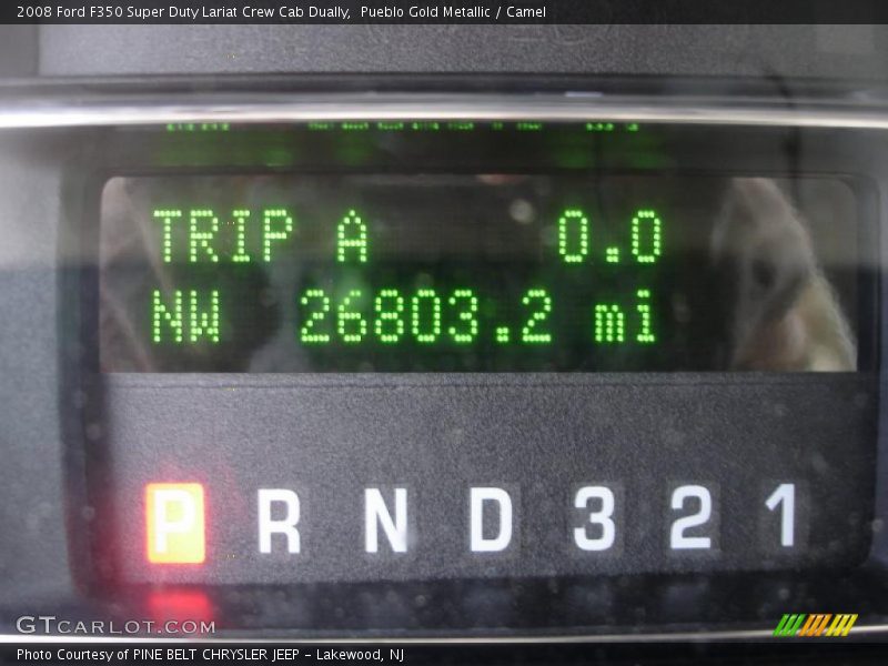 Pueblo Gold Metallic / Camel 2008 Ford F350 Super Duty Lariat Crew Cab Dually