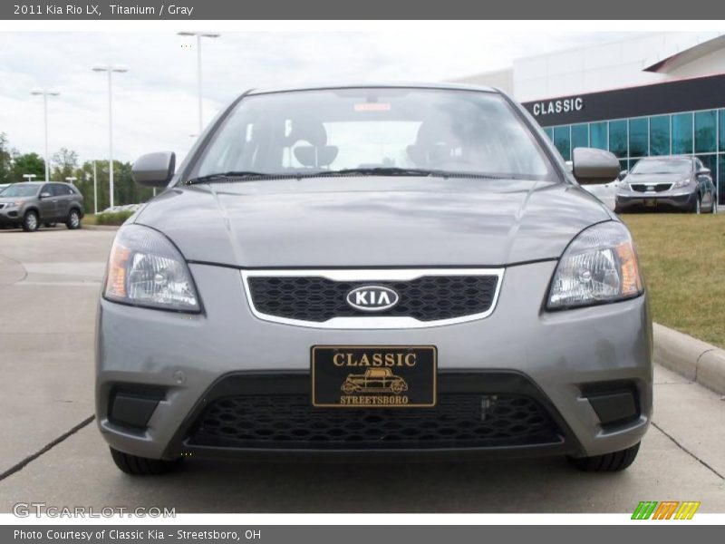 Titanium / Gray 2011 Kia Rio LX