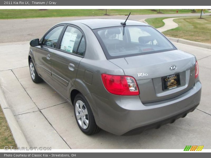 Titanium / Gray 2011 Kia Rio LX