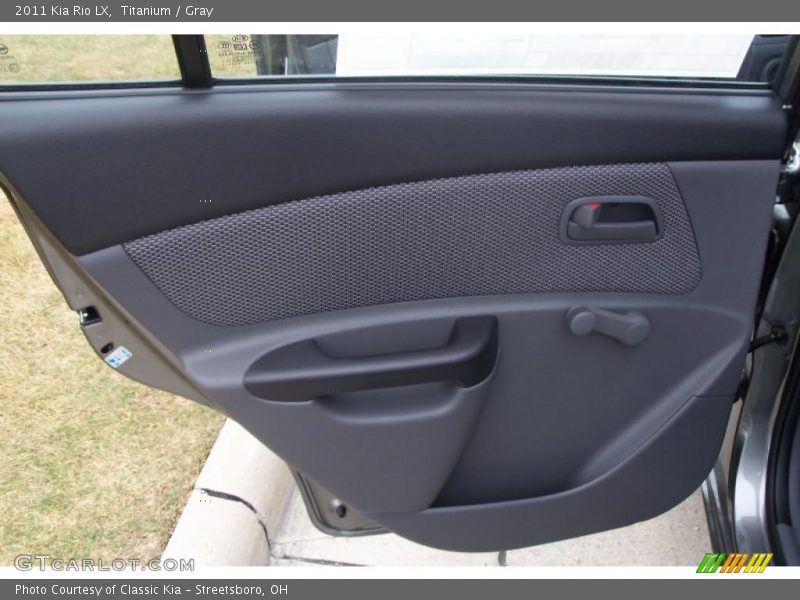 Titanium / Gray 2011 Kia Rio LX
