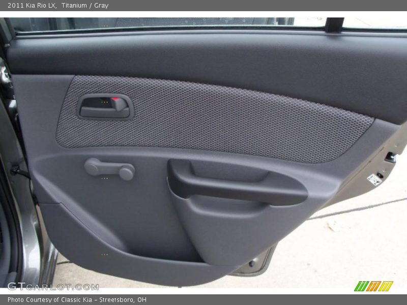 Titanium / Gray 2011 Kia Rio LX