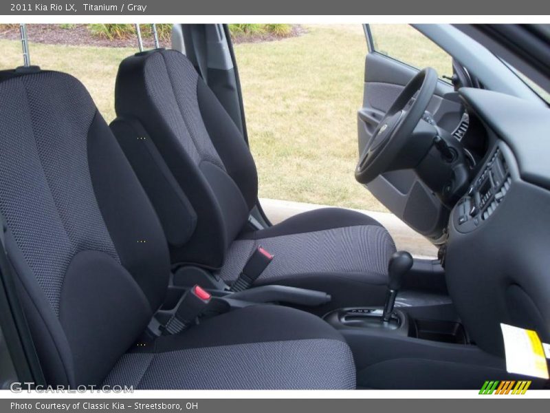 Titanium / Gray 2011 Kia Rio LX