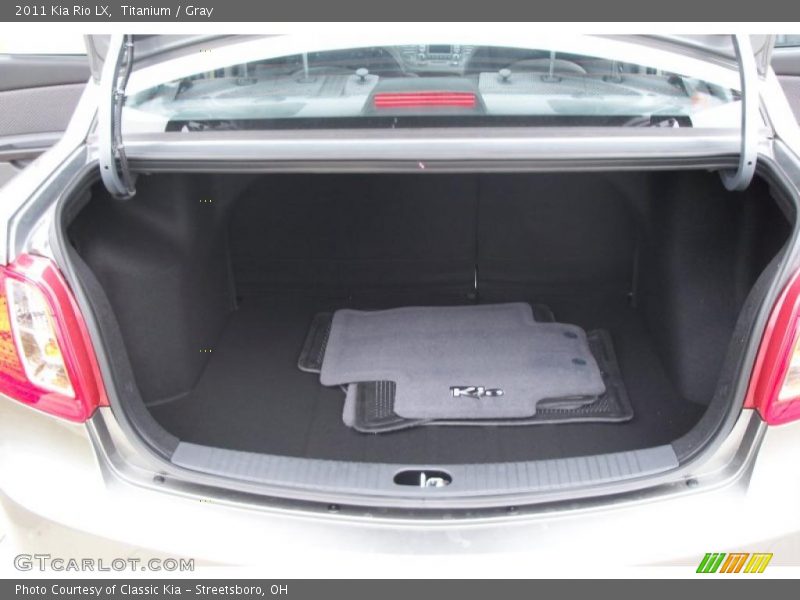 Titanium / Gray 2011 Kia Rio LX