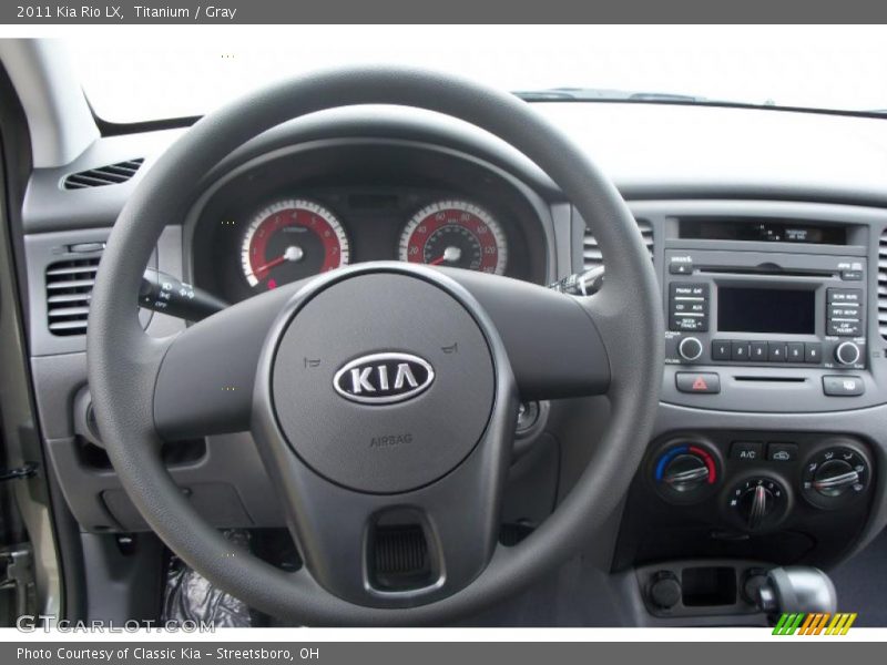 Titanium / Gray 2011 Kia Rio LX