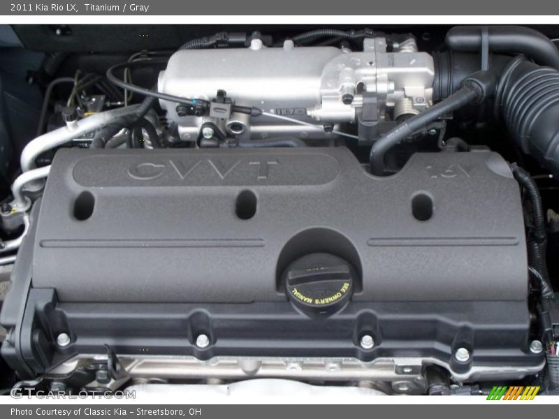 Titanium / Gray 2011 Kia Rio LX