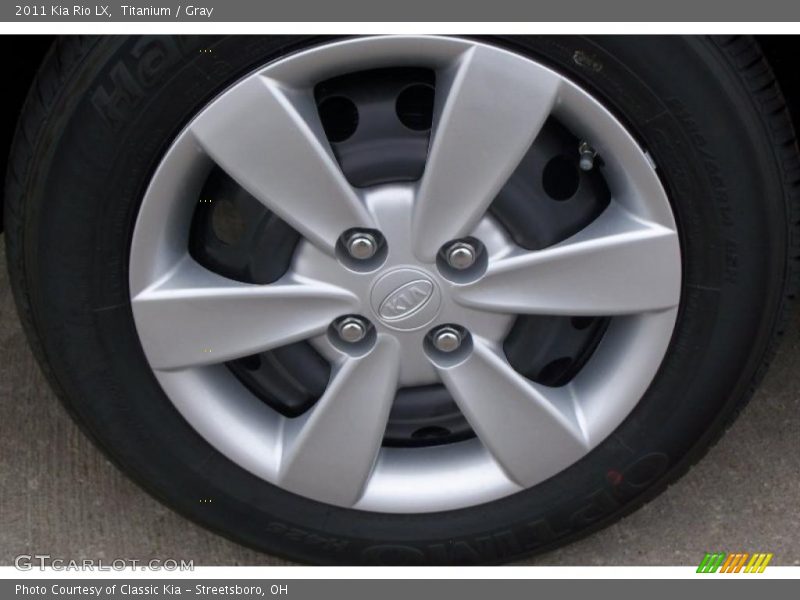 Titanium / Gray 2011 Kia Rio LX