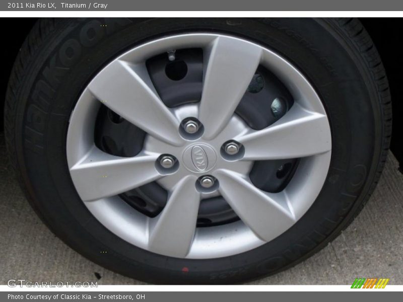 Titanium / Gray 2011 Kia Rio LX