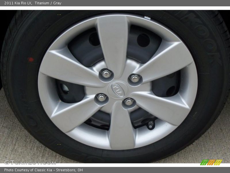 Titanium / Gray 2011 Kia Rio LX