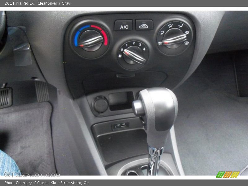 Clear Silver / Gray 2011 Kia Rio LX