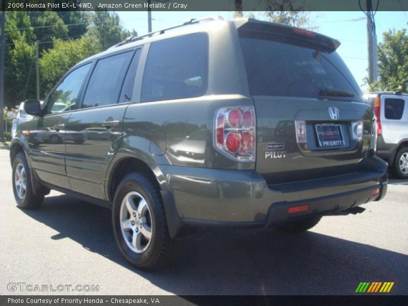 Amazon Green Metallic / Gray 2006 Honda Pilot EX-L 4WD