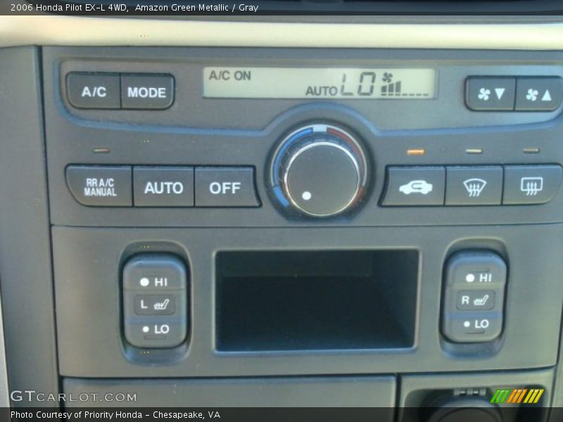 Amazon Green Metallic / Gray 2006 Honda Pilot EX-L 4WD