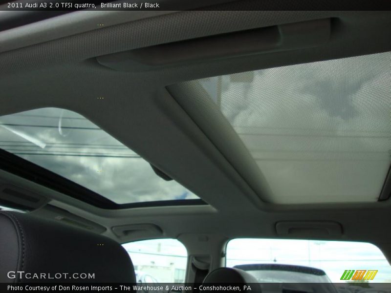 Brilliant Black / Black 2011 Audi A3 2.0 TFSI quattro