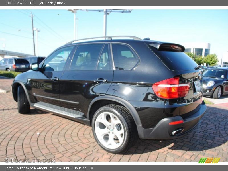 Jet Black / Black 2007 BMW X5 4.8i
