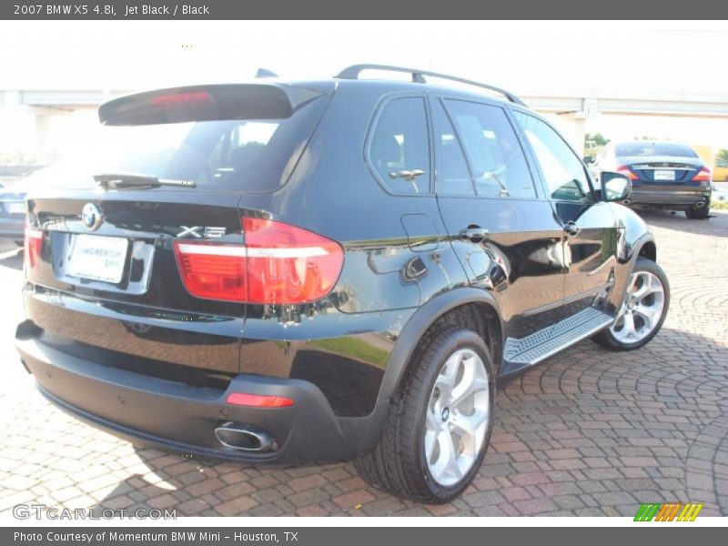Jet Black / Black 2007 BMW X5 4.8i