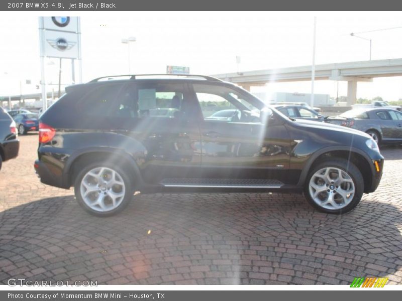 Jet Black / Black 2007 BMW X5 4.8i