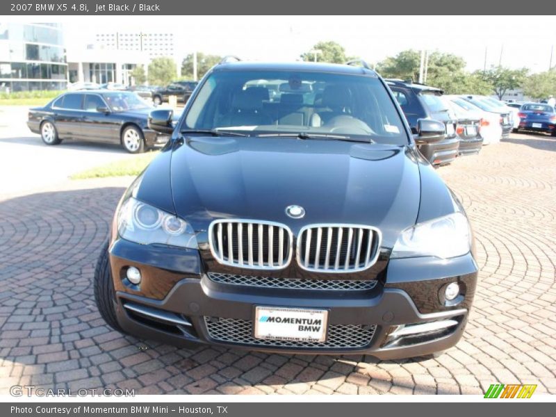 Jet Black / Black 2007 BMW X5 4.8i