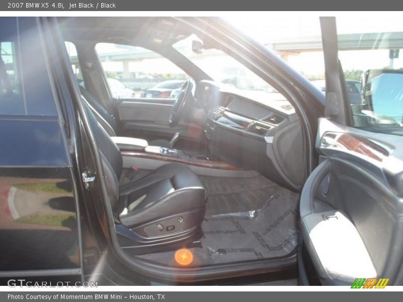 Jet Black / Black 2007 BMW X5 4.8i