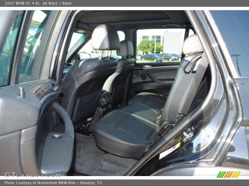 Jet Black / Black 2007 BMW X5 4.8i