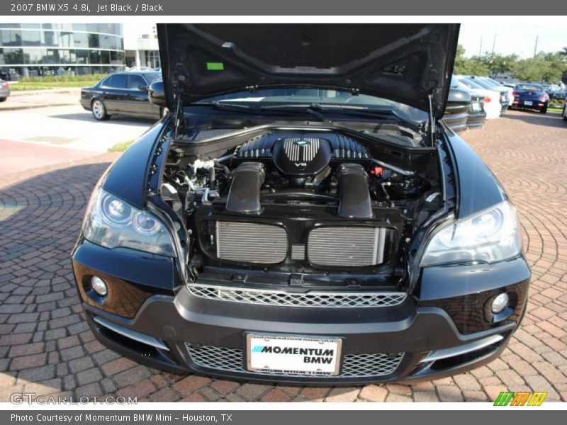 Jet Black / Black 2007 BMW X5 4.8i