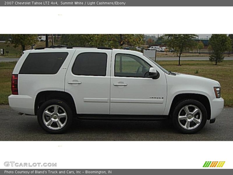 Summit White / Light Cashmere/Ebony 2007 Chevrolet Tahoe LTZ 4x4