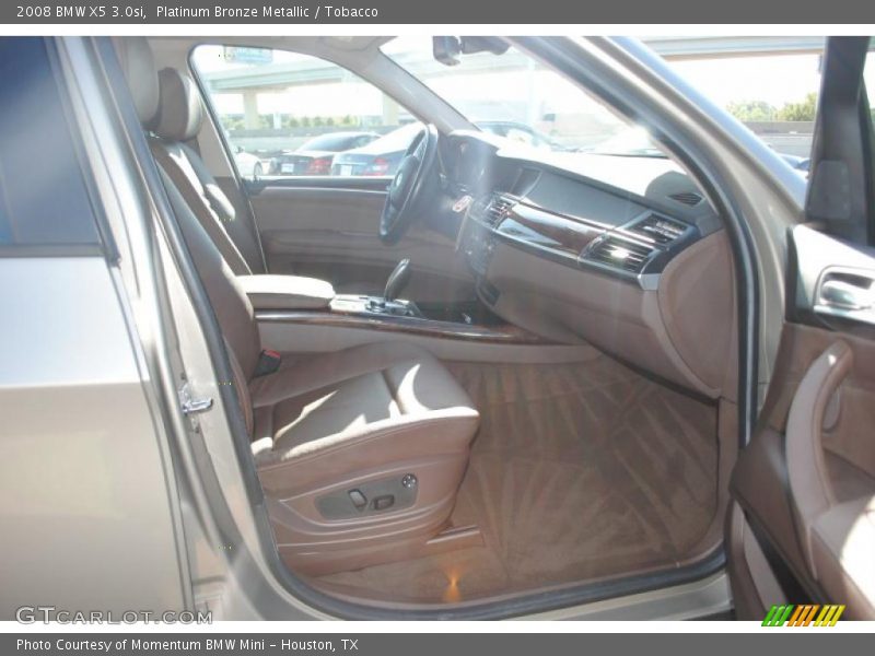 Platinum Bronze Metallic / Tobacco 2008 BMW X5 3.0si