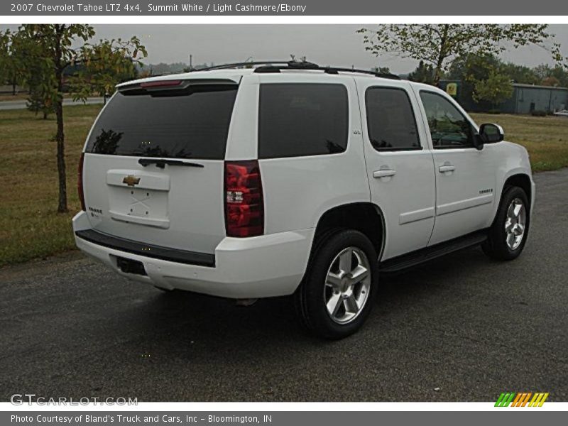 Summit White / Light Cashmere/Ebony 2007 Chevrolet Tahoe LTZ 4x4