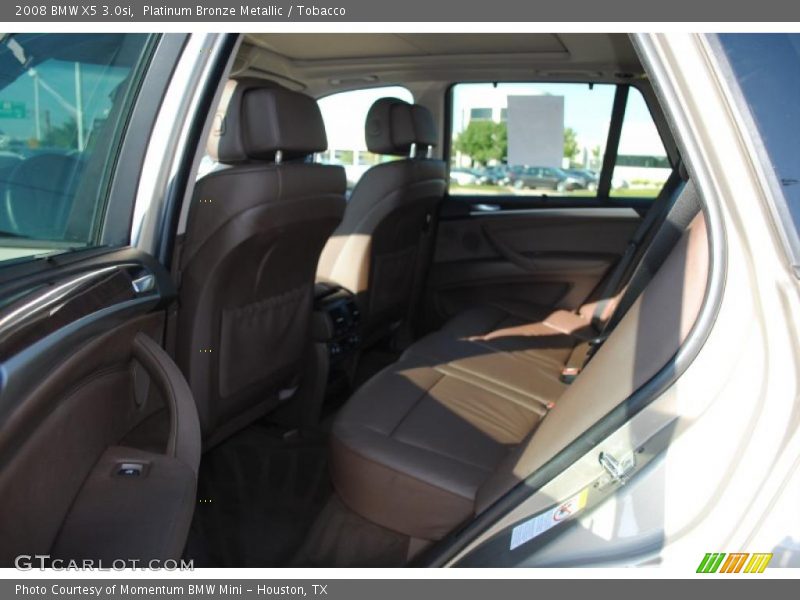 Platinum Bronze Metallic / Tobacco 2008 BMW X5 3.0si