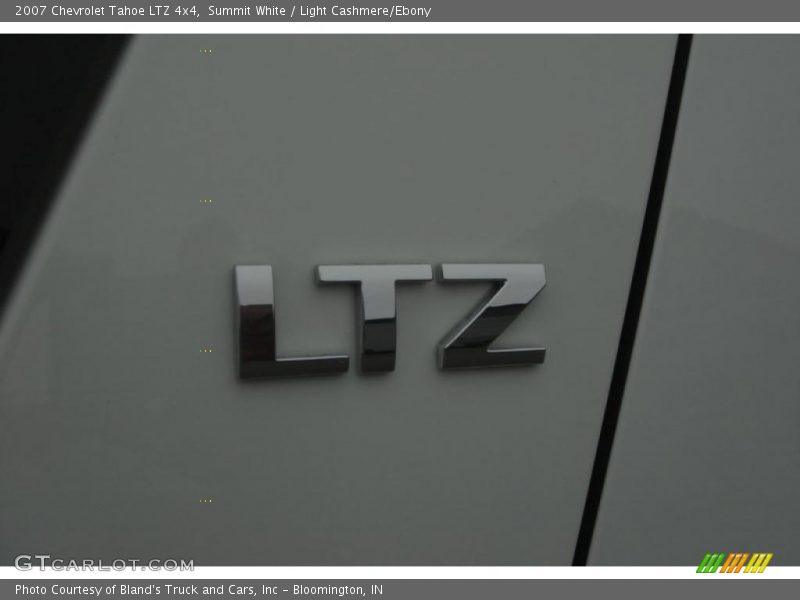 Summit White / Light Cashmere/Ebony 2007 Chevrolet Tahoe LTZ 4x4