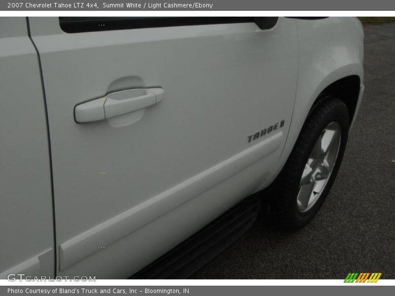 Summit White / Light Cashmere/Ebony 2007 Chevrolet Tahoe LTZ 4x4