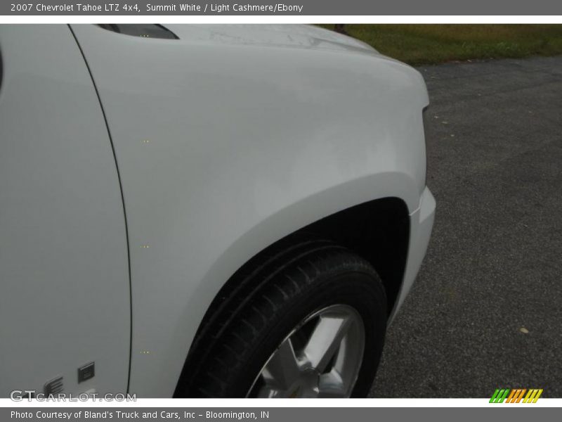 Summit White / Light Cashmere/Ebony 2007 Chevrolet Tahoe LTZ 4x4