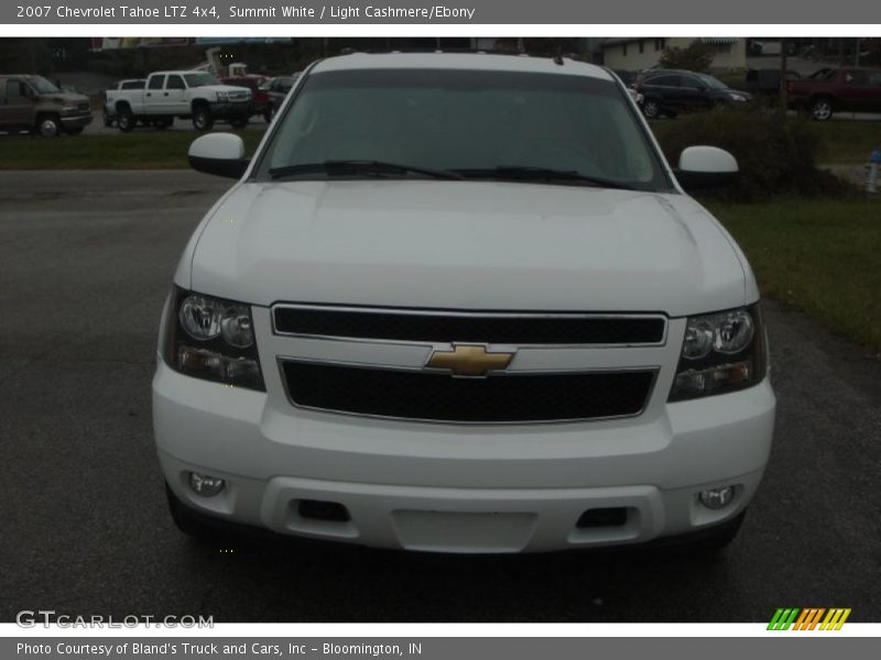 Summit White / Light Cashmere/Ebony 2007 Chevrolet Tahoe LTZ 4x4