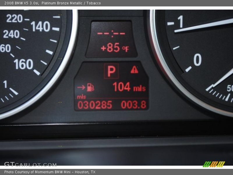 Platinum Bronze Metallic / Tobacco 2008 BMW X5 3.0si