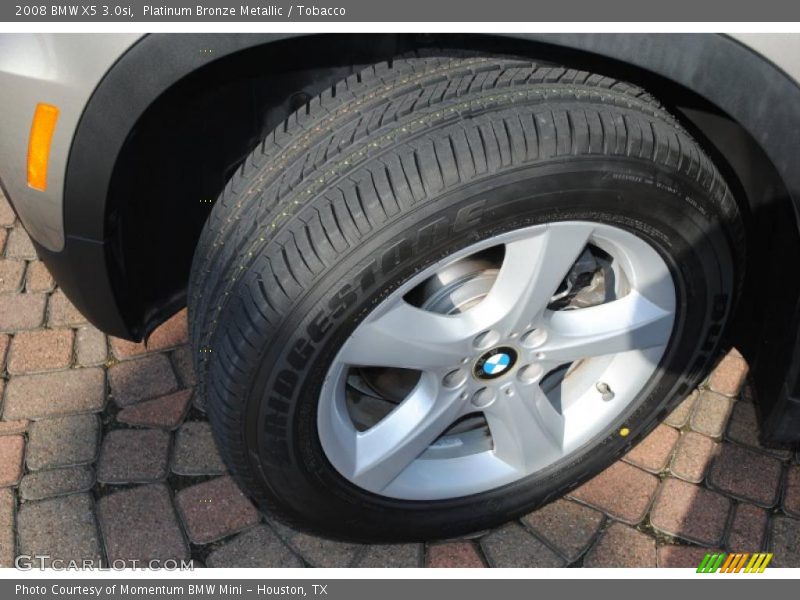 Platinum Bronze Metallic / Tobacco 2008 BMW X5 3.0si