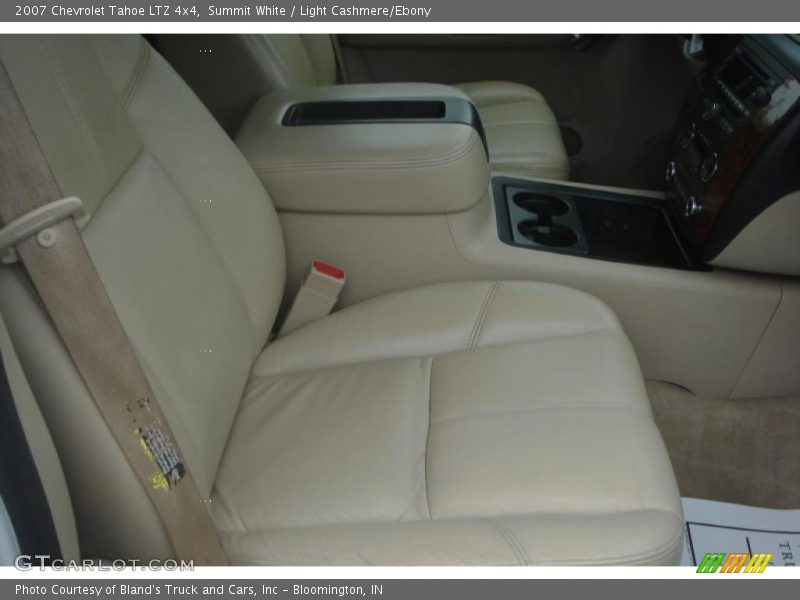 Summit White / Light Cashmere/Ebony 2007 Chevrolet Tahoe LTZ 4x4