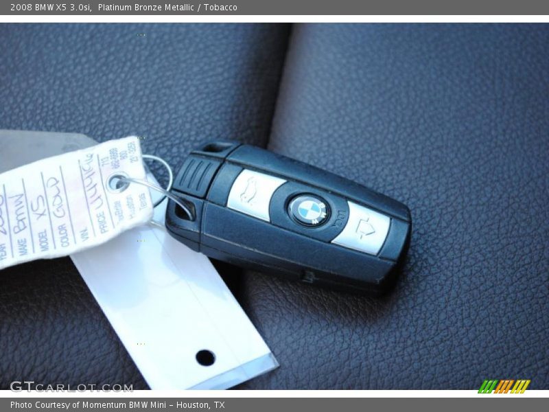 Platinum Bronze Metallic / Tobacco 2008 BMW X5 3.0si